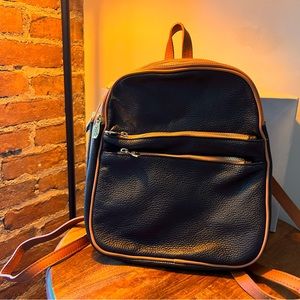 Valentina medium black bag